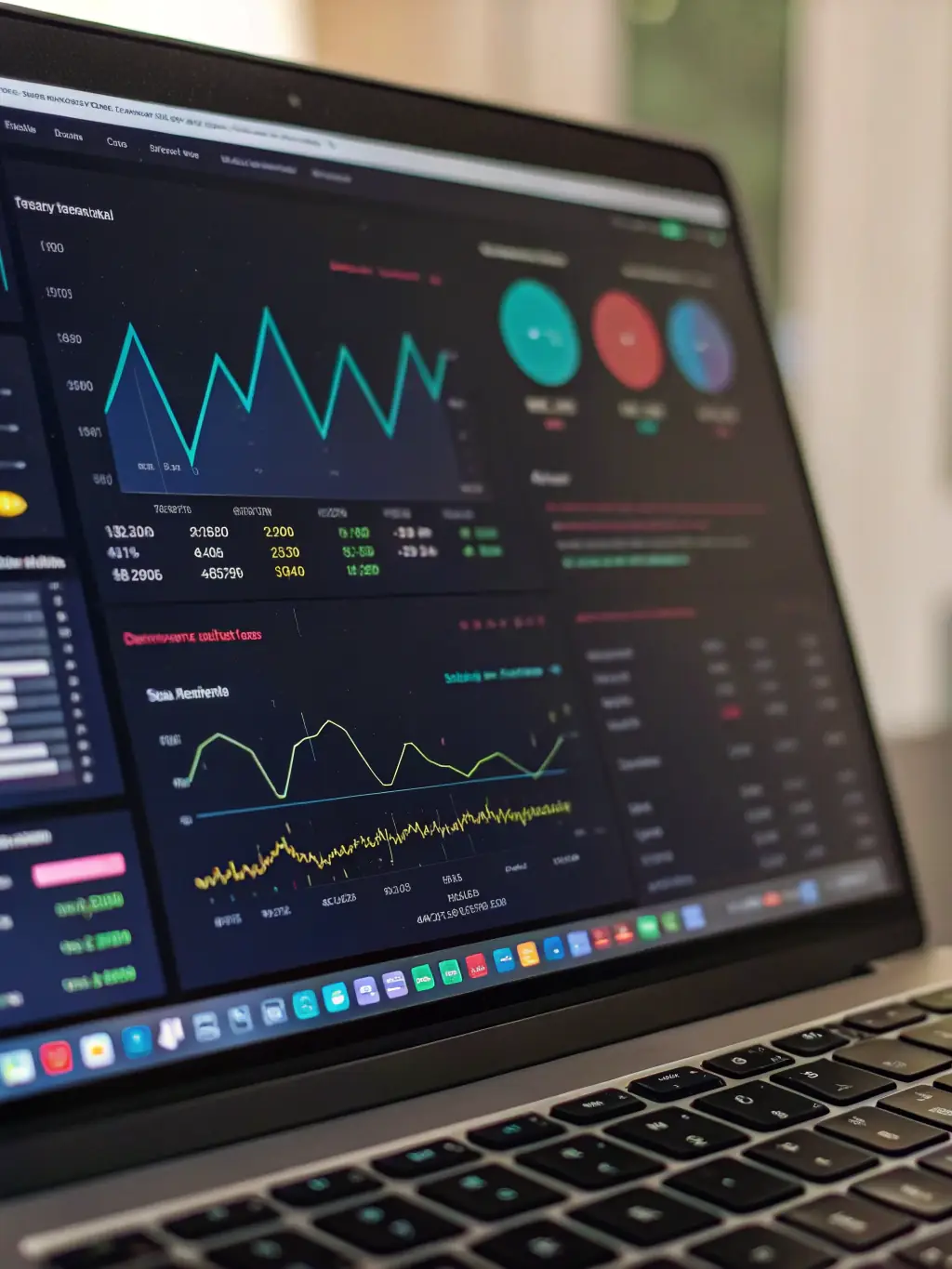 An image of a digital marketing dashboard displaying campaign metrics and analytics, showcasing KingSynergy's Digital Advertising & Campaigns service.